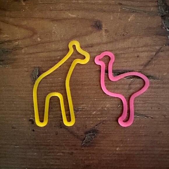 Moma Other - MOMA Animal Rubber Bands Multicolor NWT